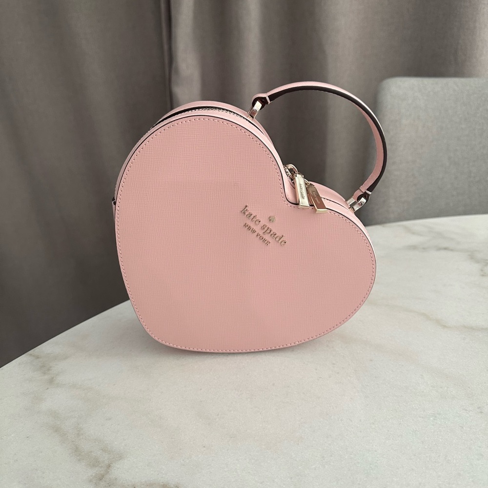 Kate Spade Pink Heart-Shaped Bag